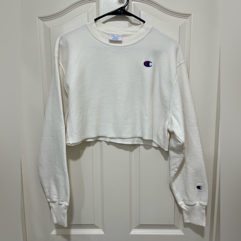 Champion Reverse Weave Cropped Crewneck Sweater